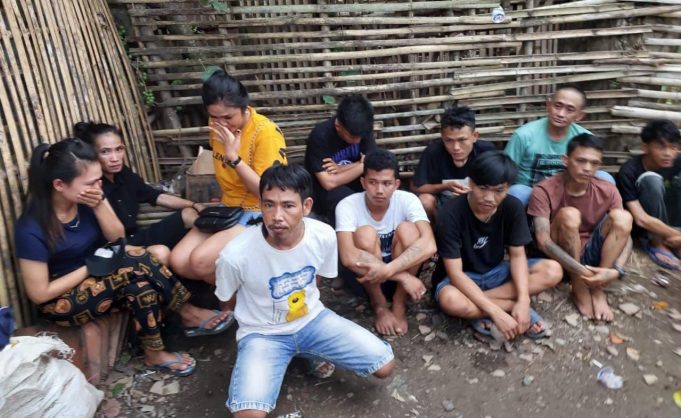 12 Pecinta Halu Ditangkap, 3 Wanita 1 Paruh Baya
