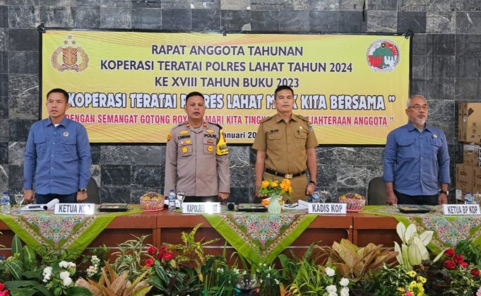 Koperasi Teratai Polres Lahat Sejahterakan Anggota, Capai Keuntungan Rp 172 Juta