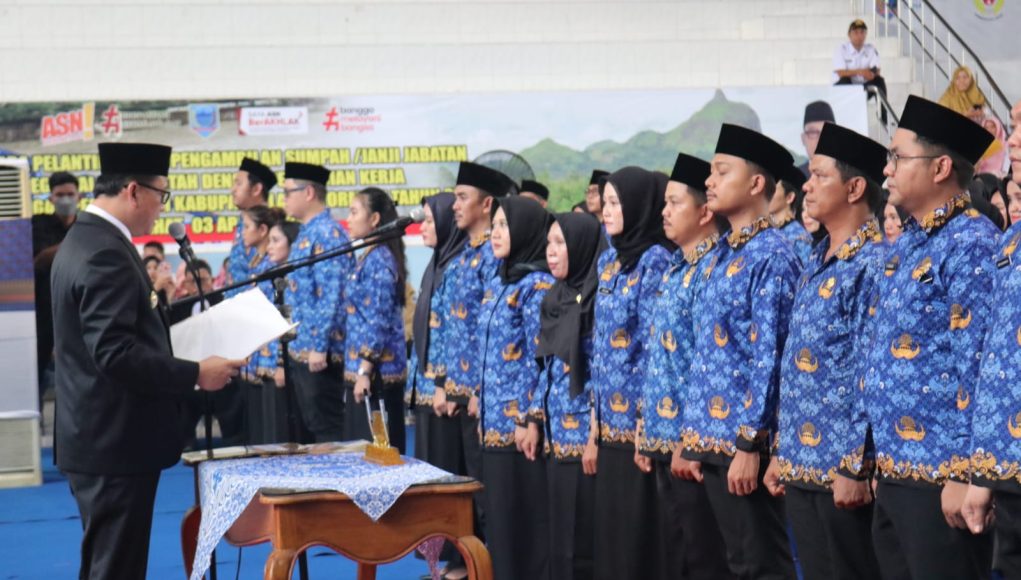 1.435 PPPK Dilantik, Ini Pesan PJ Bupati Lahat