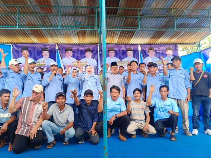 Pasangan Berlian Siap Lanjutkan Program Satu Desa Satu Serjana