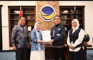 Partai Nasdem Pilih Dukung Lidyawati CU-Haryanto di Pilkada Lahat