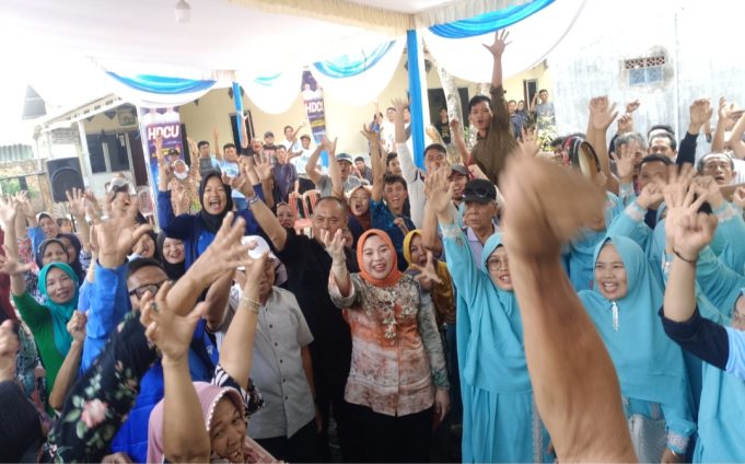 Peseduluran Lahat Siap Menangkan Pasangan Lidyawati-Haryanto