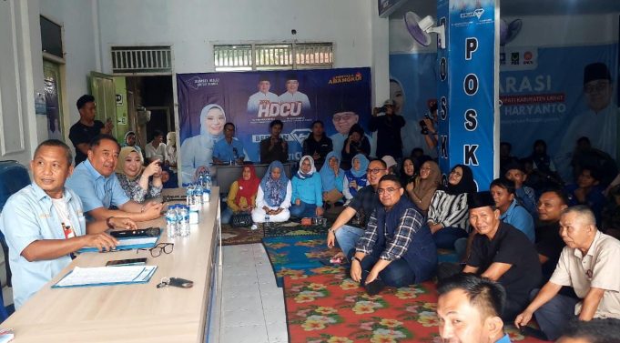Temui Tim di Posko Induk, Cik Ujang-Lidyawati Berpesan Singkirkan Ego, Fokus Rebut Kemenangan
