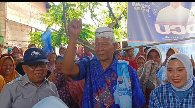 Resmikan Posko Bersama, Lidyawati-Haryanto Sebut, Ayo Kita Menang Bersama-sama