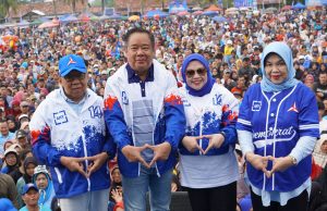 Ribuan Warga Restu Cik Ujang Maju Di Sumsel Lahat Dilanjutkan Lidyawati-Haryanto