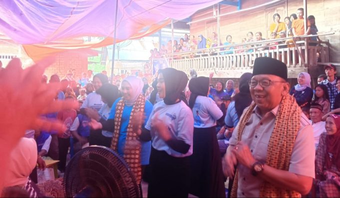 Lidyawati Ajak Warga Desa Sukajadi Jangan Golput, Pilih Saja Lidyawati-Haryanto
