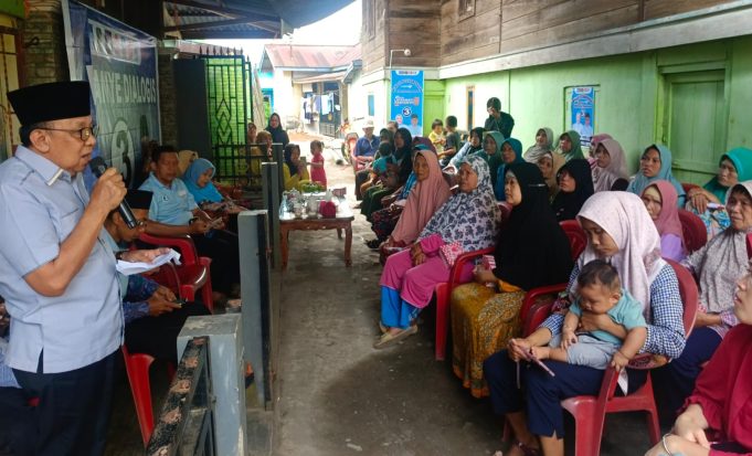 Warga Aromantai Siap Persembahkan 80 Persen Kemenangan Lidyawati-Haryanto