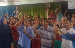 Kunjungi 10 Desa Pasangan Lidyawati-Haryanto Disambut Hangat Warga Tanjung Sakti Pumi-Pumu
