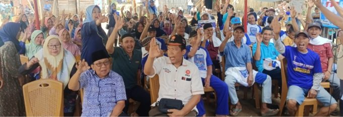 Gelombang Dukungan Pasangan Lidyawati-Haryanto Hingga Talang-Talang