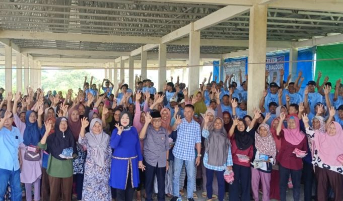 Jalan Kami La Alap Gale Warga Geramat Siap Jaga Kemenangan