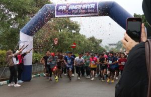 Fun Run Priamanaya Group Terapkan Gaya Hidup Sehat Karyawan