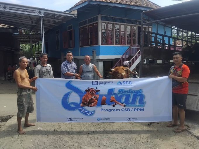 Priamanaya Group Tebar 31 Hewan Qurban ke Pedesaan