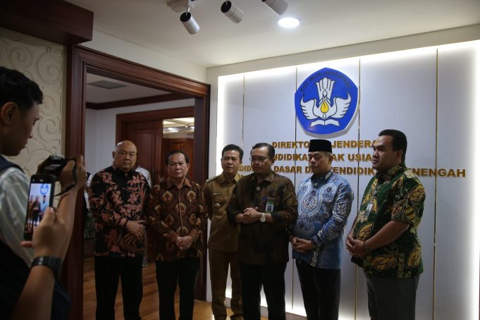 Bersama Dirjen PAUD Dikdasmen, Bursah Zarnubi : Sinkronisasi Pusat-Daerah Jadi Kunci Pendidikan Berkualitas