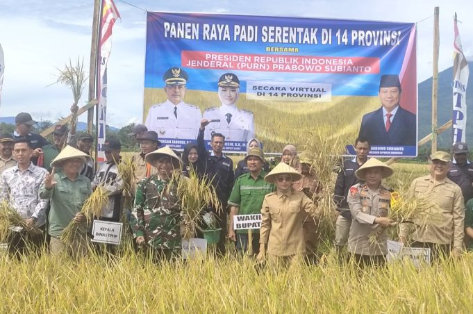 Panen Raya Diareal 70 Hektar, Ini Pesan Wabup Lahat
