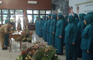 Lantik Pengurus TP PKK Kabupaten, Bursah: Mereka Mitra Pemerintah
