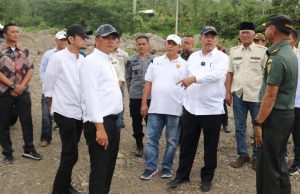 Lewat Irigasi Tebat Tengah Talang Teluk, Bursah Inginkan Sektor Pertanian dan Perkebunan Meningkat