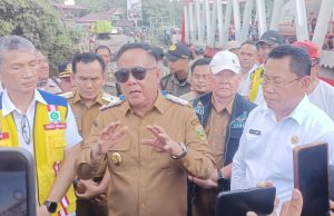 Jawab Tantangan Bupati Lahat, Wagub Sumsel Stop Angkutan Batubara Melintas di Jembatan Muara Lawai