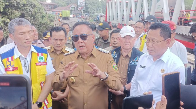 Jawab Tantangan Bupati Lahat, Wagub Sumsel Stop Angkutan Batubara Melintas di Jembatan Muara Lawai