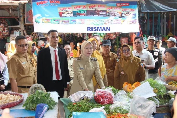 Cabai di Lahat Mulai Pedas, Wabup Lahat Langsung Cek Pasar