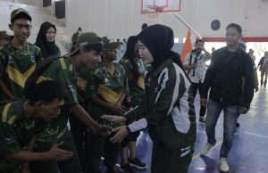 Wabup Lahat Lepas 100 Atlet Disabilitas