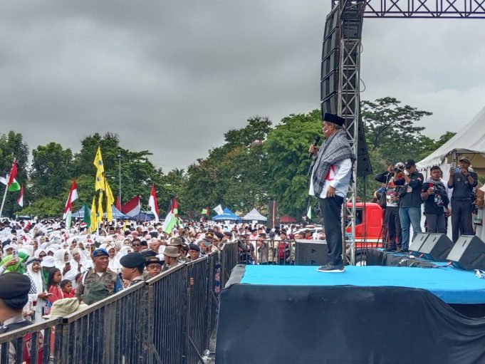 Serukan Aksi Dukung Kemerdekaan Palestina, Bursah; Kemerdekaan Hak Segala Bangsa