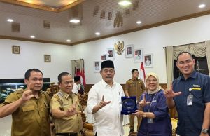 Terima Audiensi Perum Bulog, Bupati Lahat Inginkan Penguatan Ketahanan Pangan