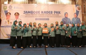 TP-PKK Kabupaten Lahat Juara 1 Lomba Suara Dasawisma se-Sumatera Selatan