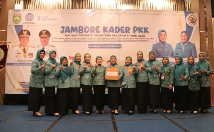 TP-PKK Kabupaten Lahat Juara 1 Lomba Suara Dasawisma se-Sumatera Selatan
