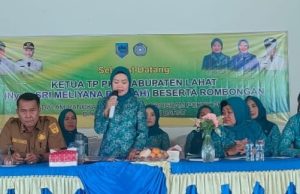 Sri Meliayana : Kader PKK Harus Saling Memberdayakan