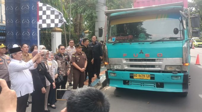 Berangkatkan Expor Kopi Perdana, Bursah ; Kedepan Harus Lebih Besar
