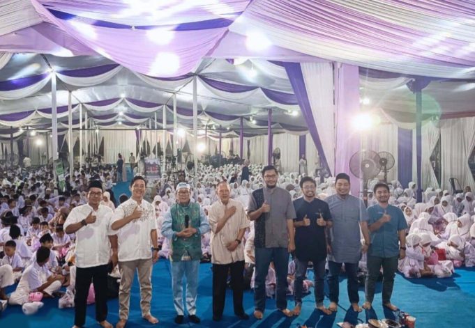 Priamanaya Group Santuni 1.048 Anak Yatim di Lahat, Perkuat Komitmen Sosial di Bulan Ramadhan