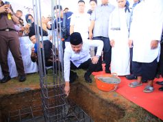 Pembangunan Masjid Baitul Huda di OKU Timur Dimulai, Wagub Cik Ujang Dorong Penguatan Keimanan dan Kebersamaan
