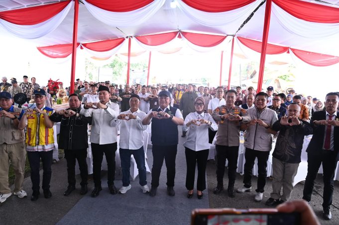 Gubernur Sumsel dan Wabup Lahat Resmikan Pembangunan Jembatan Air Lawai B, Warga Merapi Timur Akhirnya Bisa Bernapas Lega