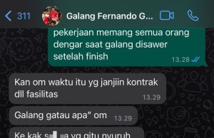 Soal Videonya Yang Sebut Nama Bupati Lahat, Galang Fernando Ngaku Hanya Disuruh