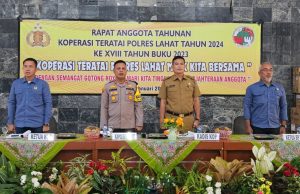 Koperasi Teratai Polres Lahat Sejahterakan Anggota, Capai Keuntungan Rp 172 Juta