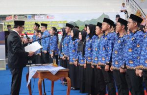 1.435 PPPK Dilantik, Ini Pesan PJ Bupati Lahat
