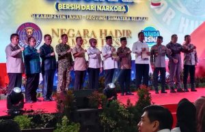 Genderang Perang Narkoba Dibunyikan, Lahat Deklarasi Indonesia Bersinar