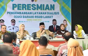 Pasien Gagal Ginjal Tak Perlu Lagi Keluar Daerah! Bursah Zarnubi Resmikan Layanan Cuci Darah RSUD Lahat