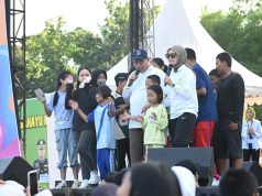 Ribuan Warga Serbu Jalan Santai HUT Lahat ke-157, Bursah: Lahat Harus Sehat dan Kompak!