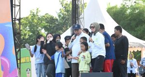 Ribuan Warga Serbu Jalan Santai HUT Lahat ke-157, Bursah: Lahat Harus Sehat dan Kompak!
