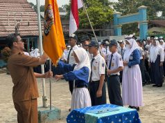 Latisyah-Elysia Ditantang Bawa OSIS SMPN 3 Lahat Lebih Berprestasi